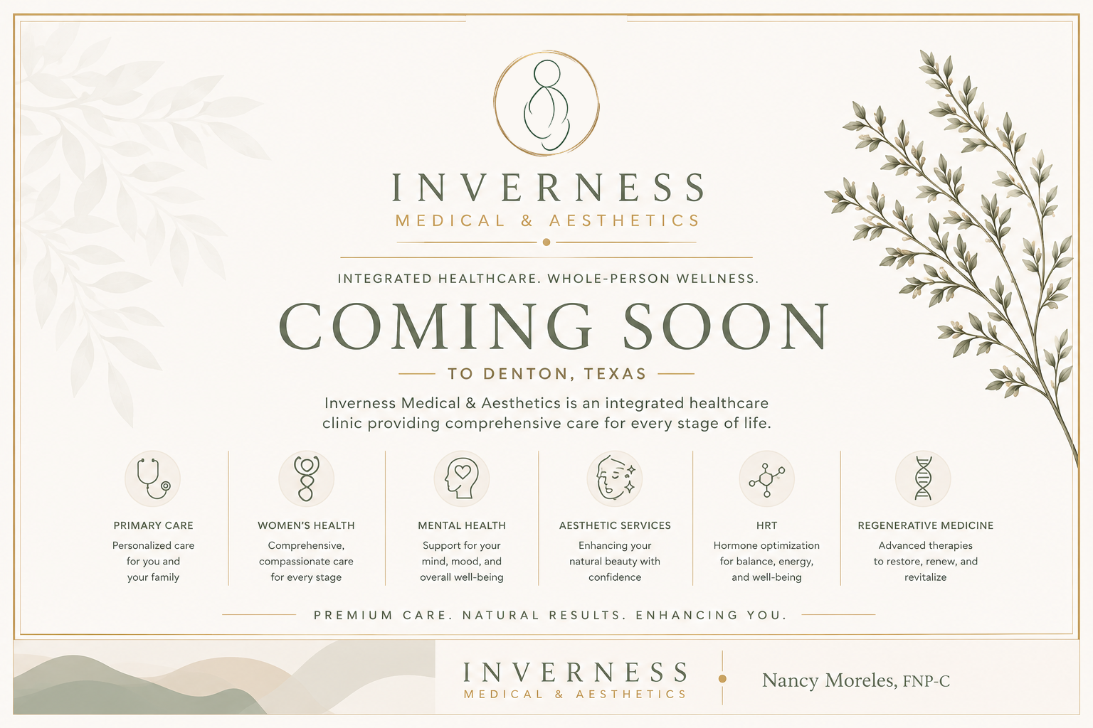 Inverness Medical & Aesthetics announcement
